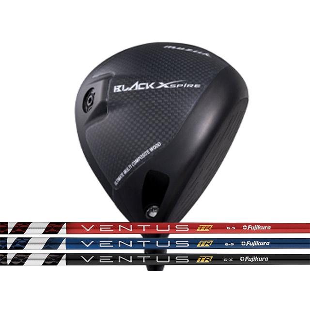 Muziik On The Screw BLACK XSPIRE ドライバー VENTUS TR RED/TR BLUE