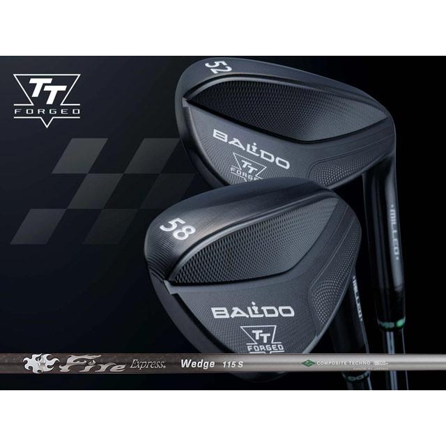 BALDO 2024 TT FORGED MILLED WEDGE TOUR BLACK（ブラック） Fire 
