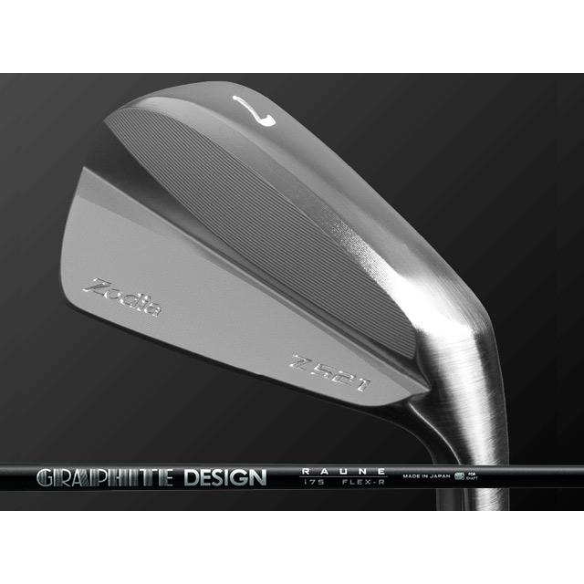 Zodia (ゾディア) Z521 アイアン 5-Pw RAUNE IRON i60/i75/i90シャフト