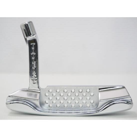 現品限り　銅メッキ　＋　特殊加工　長さ選択！　ピンパター　『日本製』カバー付 パター メッキ加工】クロムミラー仕上げ : ゴルファーズ・ガレージ