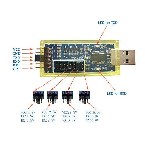 Adaptateur USB Vers TTL UART DSD TECH - Puce PL2303GC Avec Support 1.8V à 5V