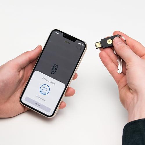 Yubico セキュリティキー YubiKey 5 NFC ログイン/U2F/FIDO2/USB