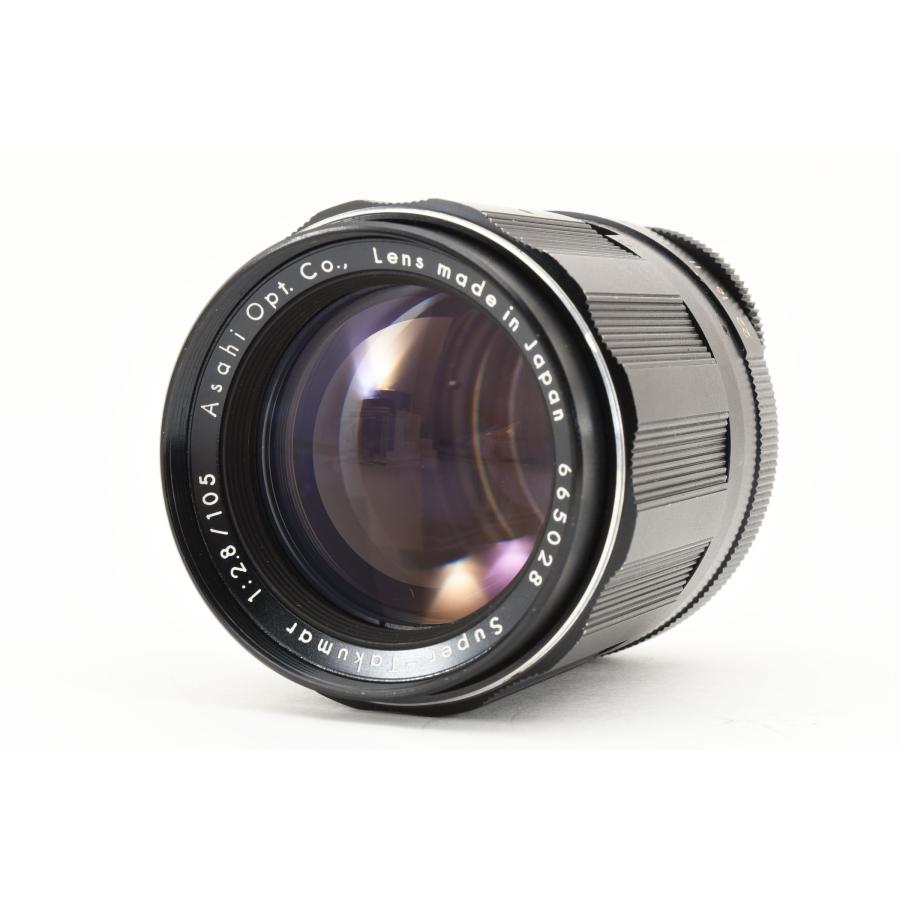 【A良品】ペンタックス PENTAX Super Takumar 105mm F/2.8 貴重な前期型 単焦点レンズ M42マウント 試写・動作確認済み！2121137｜samurai-trading｜03