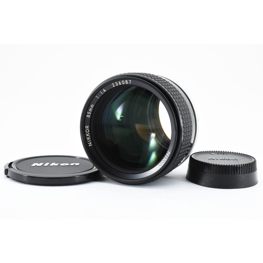 【美品】ニコンNikon Nikkor Ai-s Ais 85mm f/1.4 大口径 高級 単焦点レンズ Fマウント 試写・動作確認済み！2130984｜samurai-trading｜02