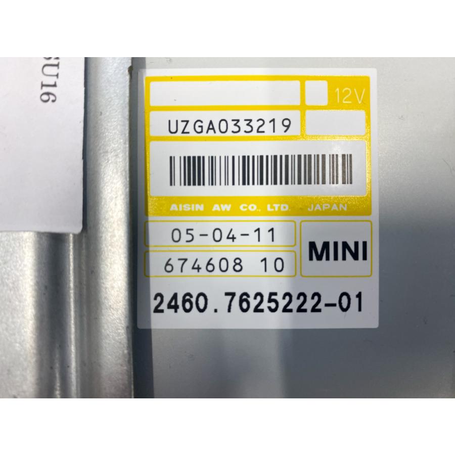MINI R56 LCI Cooper SU16 N16 右H 純正 ミッションコンピューター ECU 7625222-01 : サムライ ...