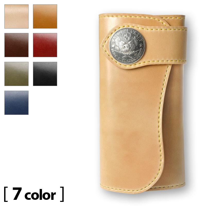 ロングウォレット B-3 カード8枚 コードバン