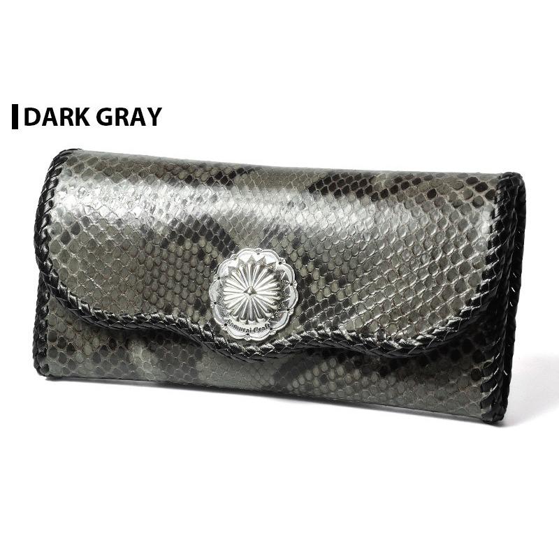 ロングウォレット B-3 カード16枚 ダイヤモンドパイソン ダブル