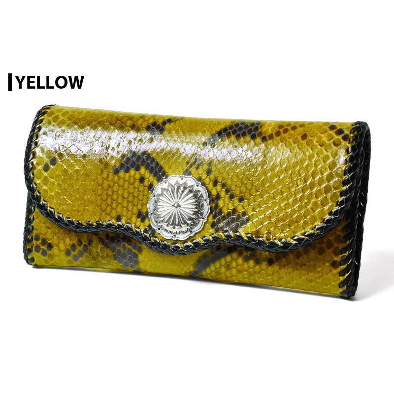 ロングウォレット B-3 カード16枚 ダイヤモンドパイソン ダブル