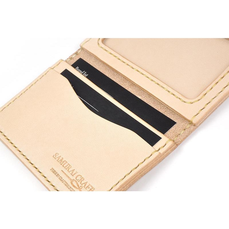 カードケース B-15D クリア窓付き サドルベーシック オイルレザー |  | 12