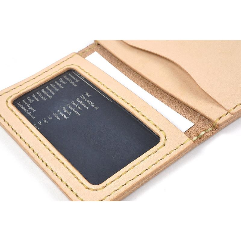 カードケース B-15D クリア窓付き サドルベーシック オイルレザー |  | 13