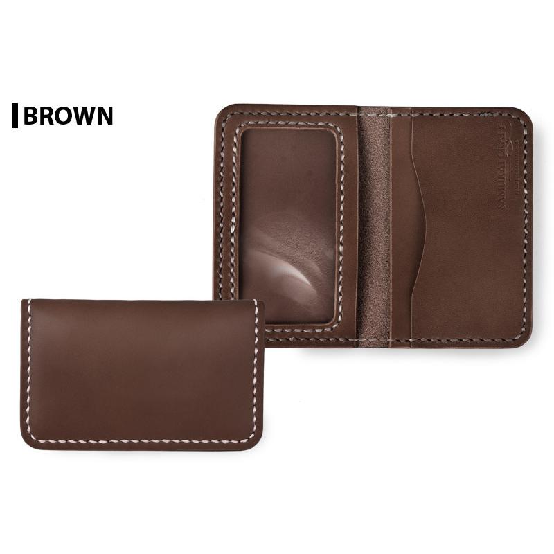 カードケース B-15D クリア窓付き サドルベーシック オイルレザー |  | 08