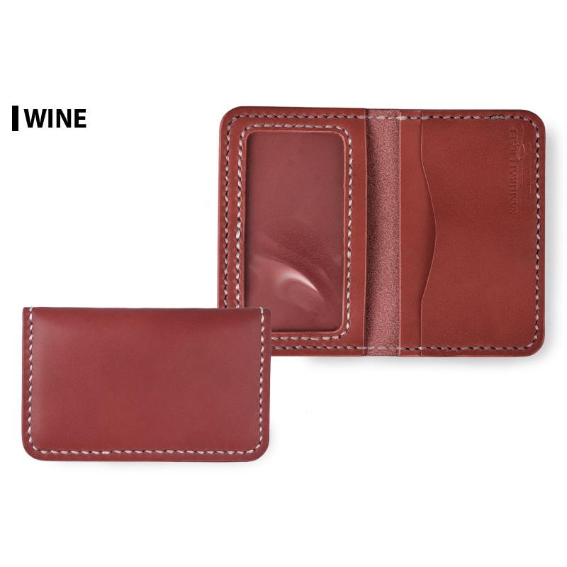 カードケース B-15D クリア窓付き サドルベーシック オイルレザー |  | 10