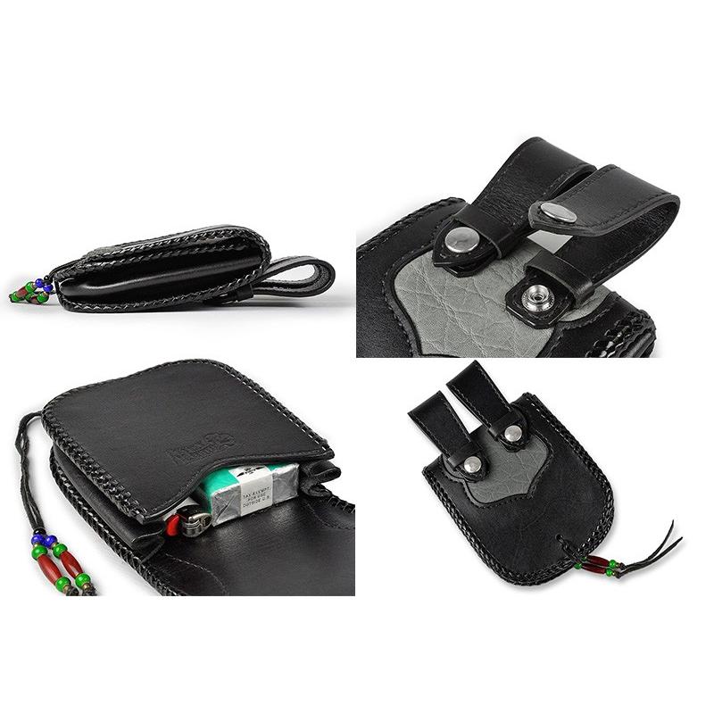 予約販売】本 サムライクラフト レザー メディスンバッグ ブラック