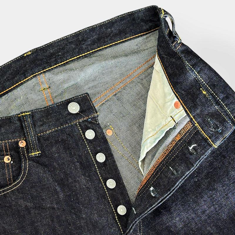 フルカウント 1101XX 15.5oz ストレート デニム ジーンズ  ワンウォッシュの画像
