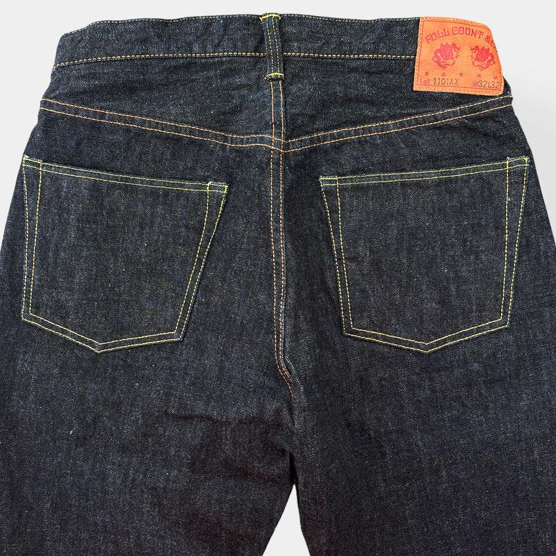 フルカウント 1101XX 15.5oz ストレート デニム ジーンズ  ワンウォッシュの画像