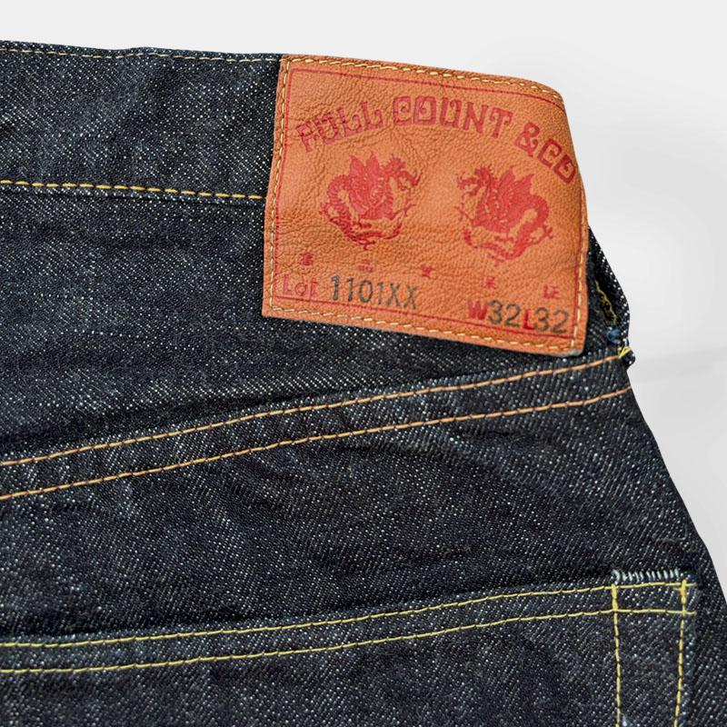 フルカウント 1101XX 15.5oz ストレート デニム ジーンズ  ワンウォッシュの画像