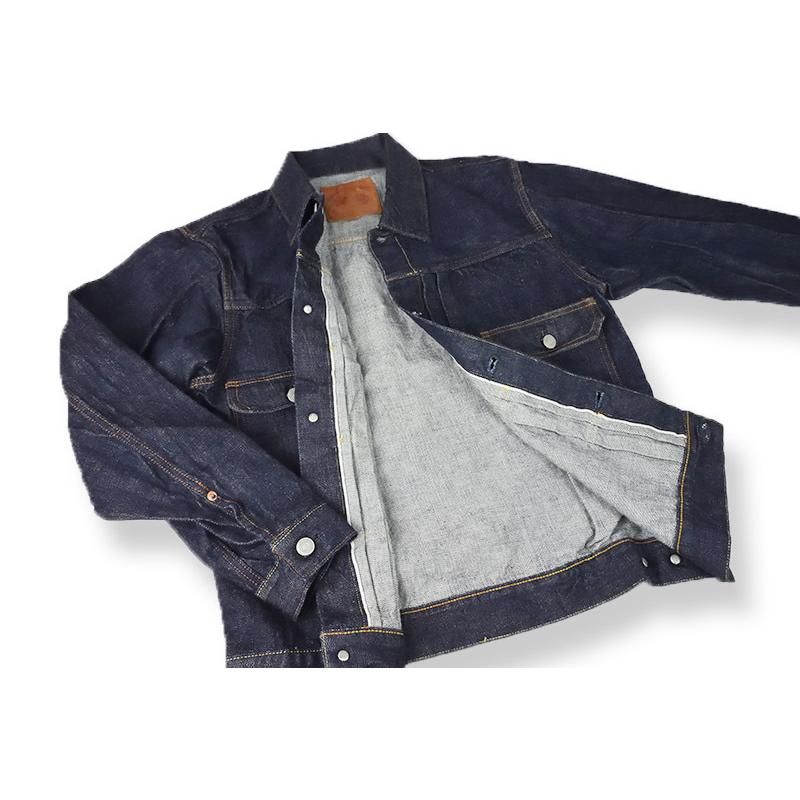 フルカウント 2102W Type 2 Denim Jacket ダブル フラップ ポケット デニム ジャケットの画像