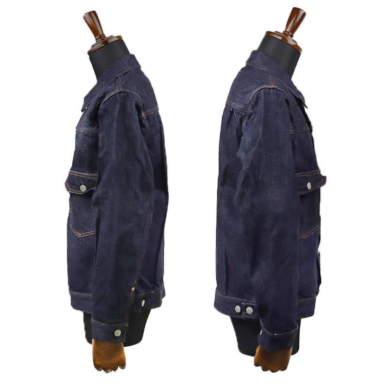 フルカウント 2102W Type 2 Denim Jacket ダブル フラップ ポケット デニム ジャケットの画像