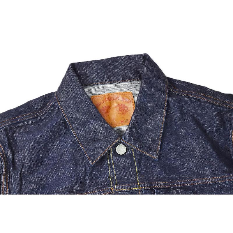 フルカウント 2102W Type 2 Denim Jacket ダブル フラップ ポケット デニム ジャケットの画像