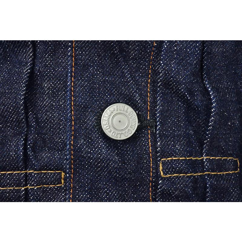 フルカウント 2102W Type 2 Denim Jacket ダブル フラップ ポケット デニム ジャケットの画像