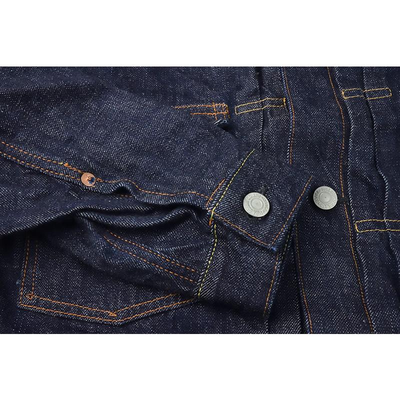 フルカウント 2102W Type 2 Denim Jacket ダブル フラップ ポケット デニム ジャケットの画像