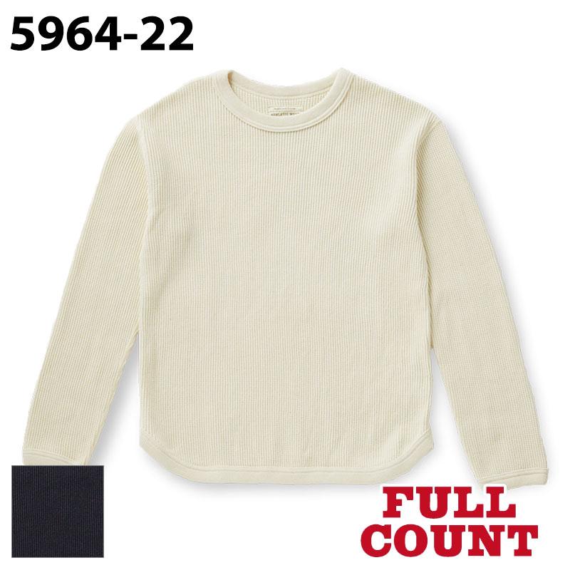 FULLCOUNT（フルカウント） 5964-22 Heavyweight Waffle Longsleeve T