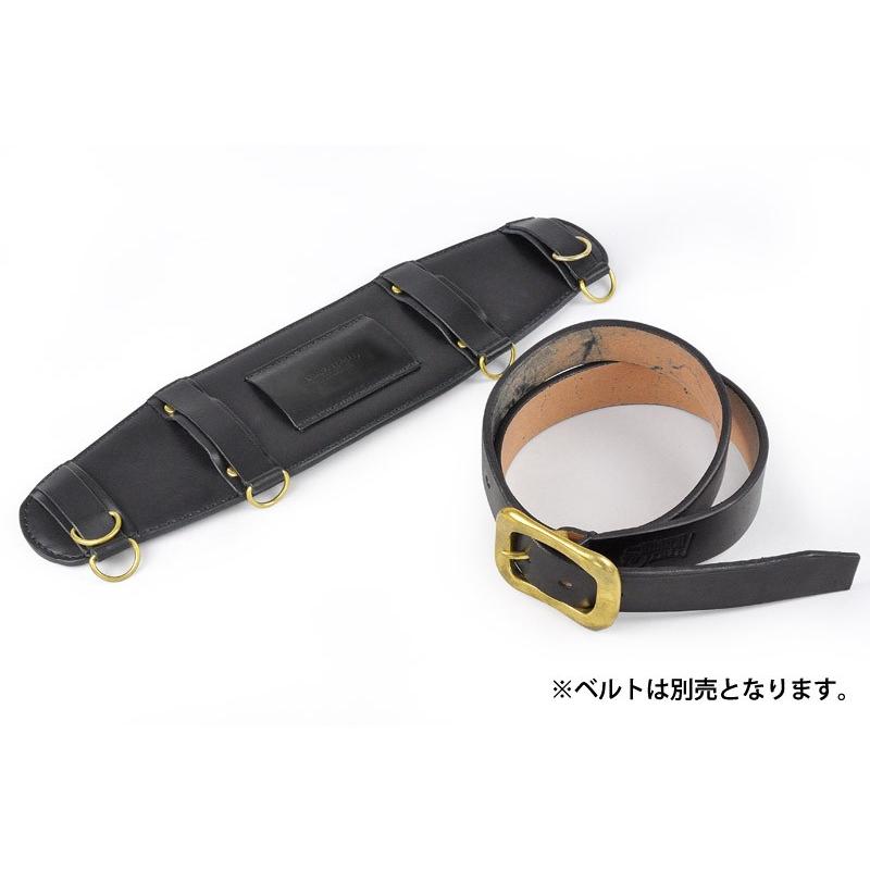 ウェーディングベルト 厚革ヌメ ショートサイズ : サムライ ウェーディングベルト 厚革ヌメ ショートサイズ : サムライ