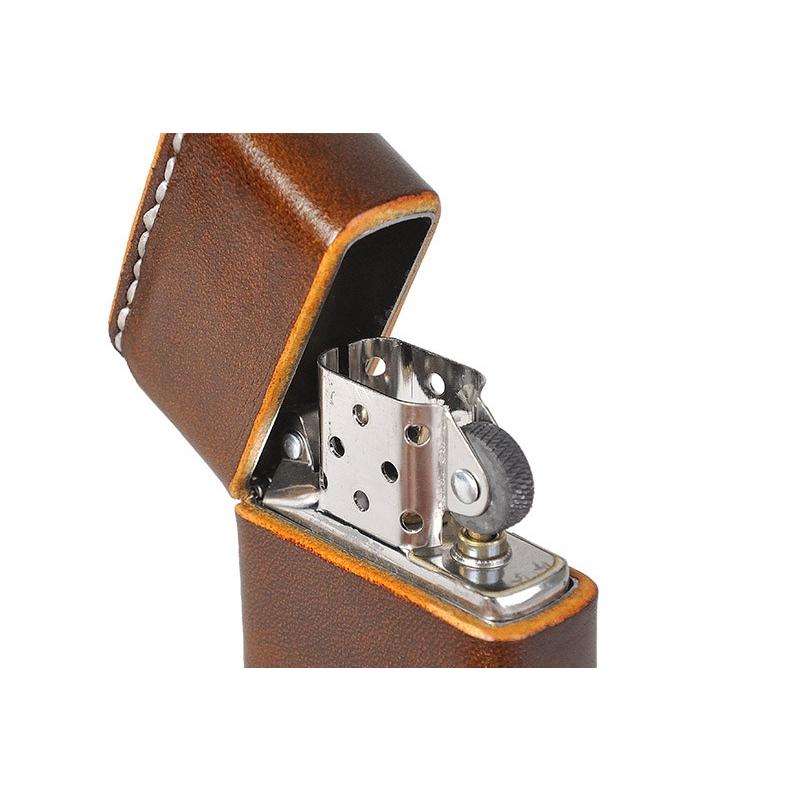 オイルライター 革巻きジッポ ZIPPO ルガトショルダーの画像