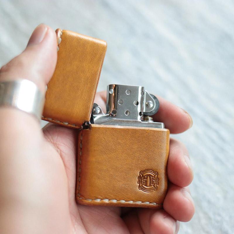 オイルライター 革巻きジッポ ZIPPO ルガトショルダーの画像