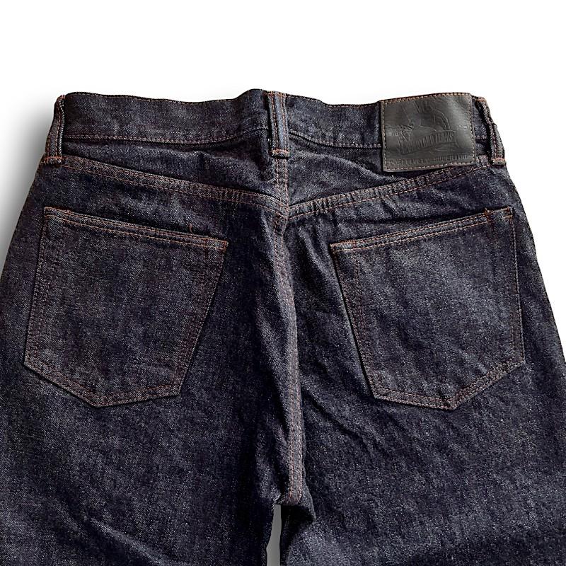 MXJE1504 15.7oz DEEP INDIGO DENIM CLASSIC STRAIGHT 15.7オンス ディープインディゴ クラシックストレート ワンウォッシュ 出陣レーベル｜samuraicraft｜10