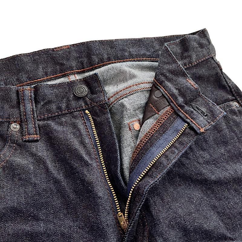 MXJE1504 15.7oz DEEP INDIGO DENIM CLASSIC STRAIGHT 15.7オンス ディープインディゴ クラシックストレート ワンウォッシュ 出陣レーベル｜samuraicraft｜12