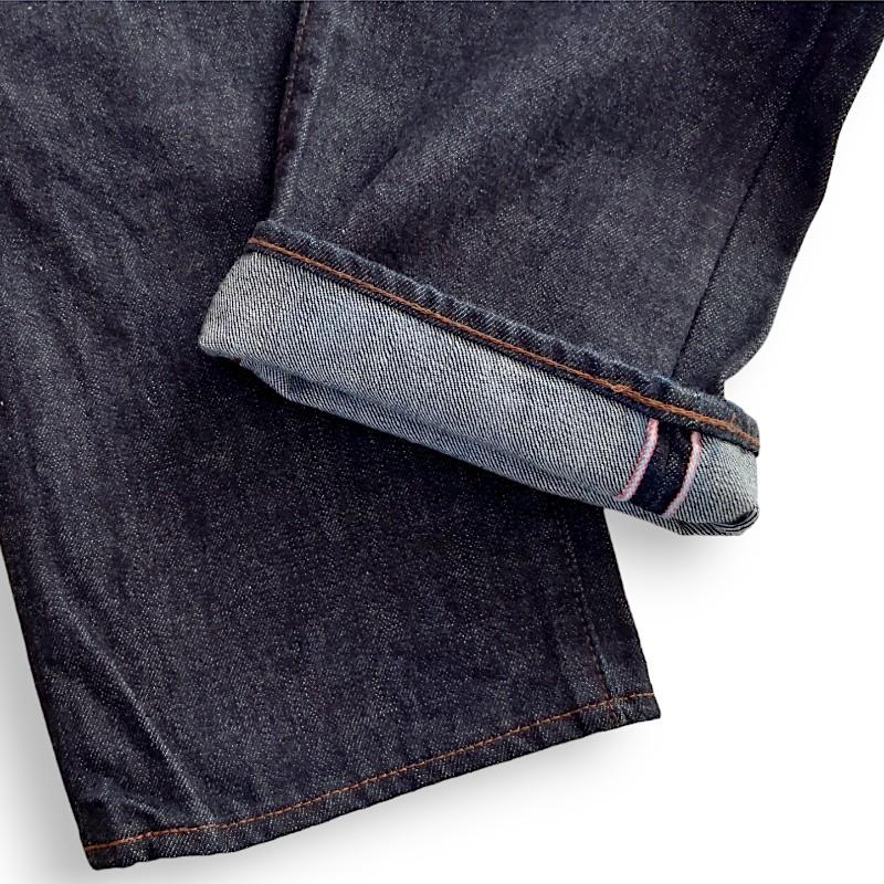 MXJE1504 15.7oz DEEP INDIGO DENIM CLASSIC STRAIGHT 15.7オンス ディープインディゴ クラシックストレート ワンウォッシュ 出陣レーベル｜samuraicraft｜13