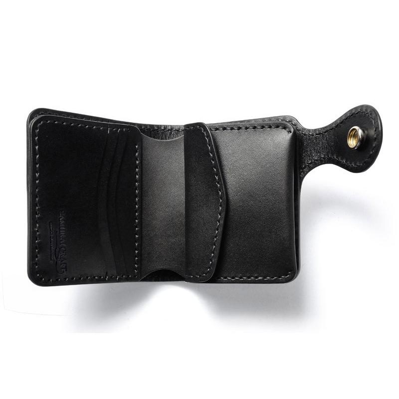 ハーフウォレット N-2 シェリダンスタイルカービング ブラック