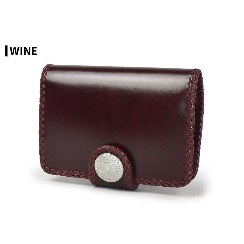 手帳カバー 文庫本サイズ ルガトショルダー A6 コンチョ付き ダブル