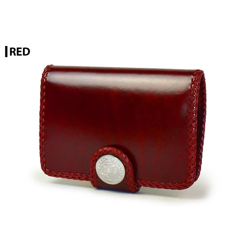 手帳カバー 文庫本サイズ ルガトショルダー A6 コンチョ付き ダブル