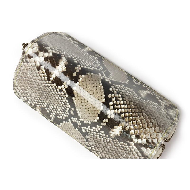 ファスナーロングウォレット タイプ2 ダイヤモンドパイソン |  | 23