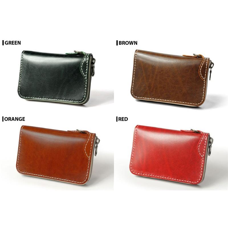 ラウンドファスナーウォレット タイプ3 ルガトショルダー : サムライ