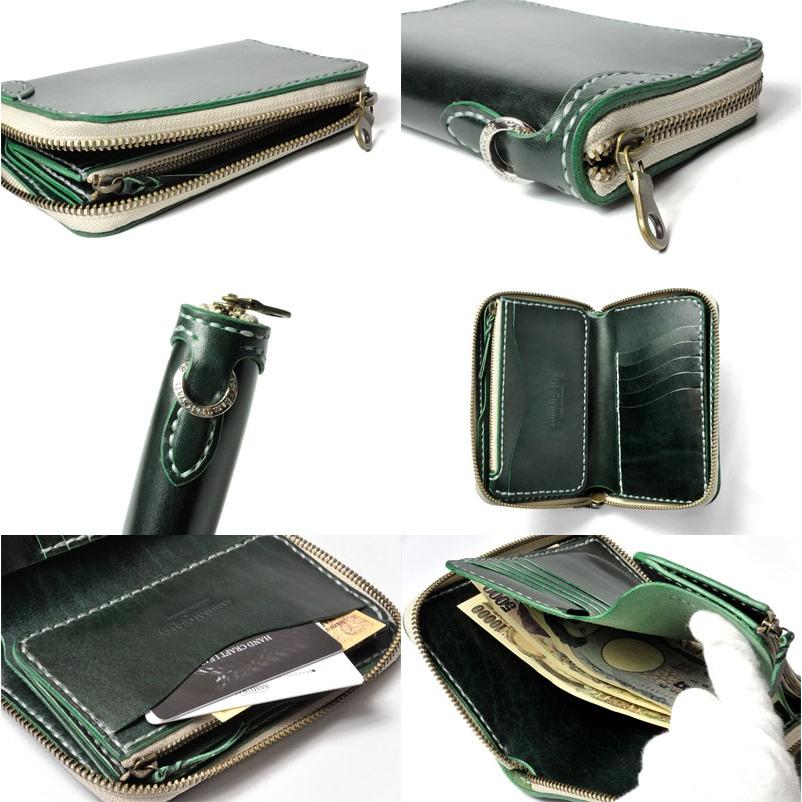 ラウンドファスナーウォレット タイプ3 ルガトショルダー : サムライ