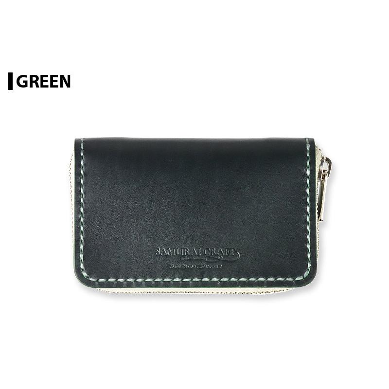 ラウンドファスナーウォレット タイプ5 ルガトショルダー : サムライ