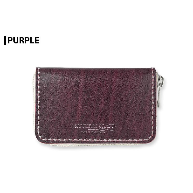 ラウンドファスナーウォレット タイプ5 ルガトショルダー : サムライ