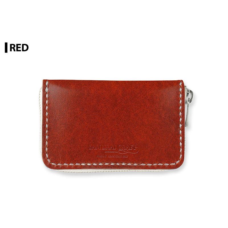 ルガトショルダー レザー ラウンドファスナー ミニウォレット ラウンドファスナーウォレット タイプ5 ルガトショルダー : サムライ