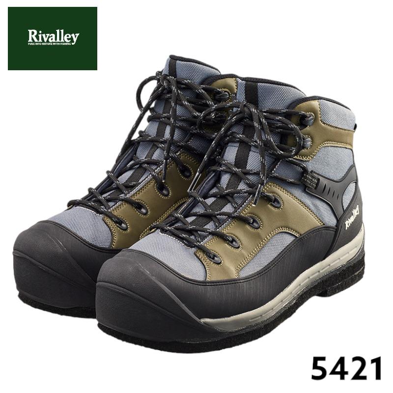 リバレイ 5421 RV ドレインウェーディングシューズII FE L グレー Rivalley（リバレイ） 5421 RV ドレインウェーディングシューズ ll FE