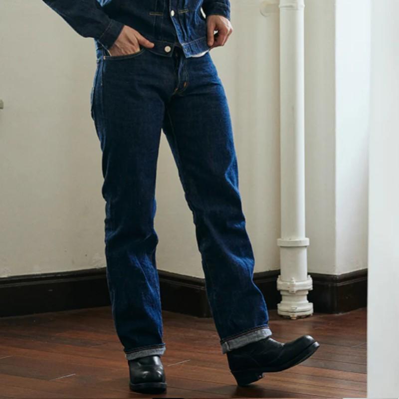 ダルチザン SD-DO1 15oz 天然藍レギュラーストレート : サムライ