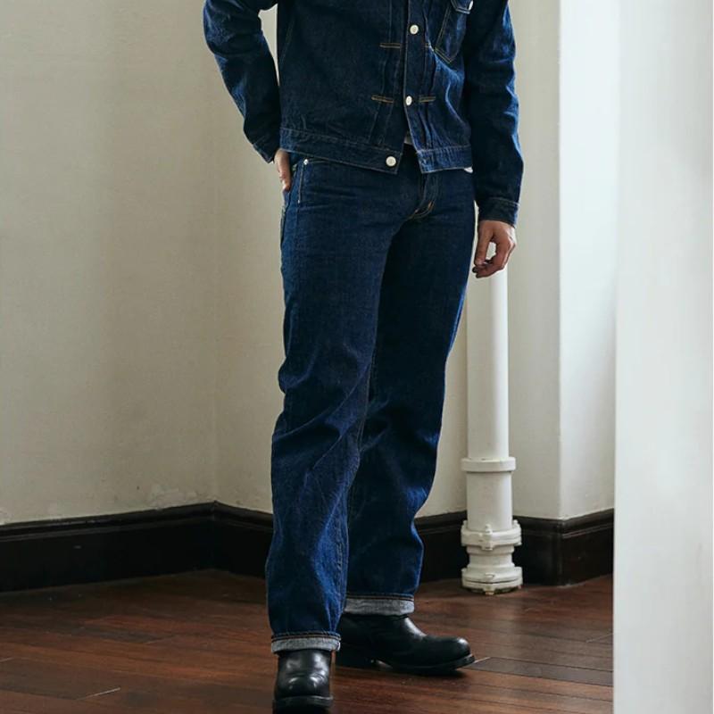 ダルチザン SD-DO1 15oz 天然藍レギュラーストレート : サムライ