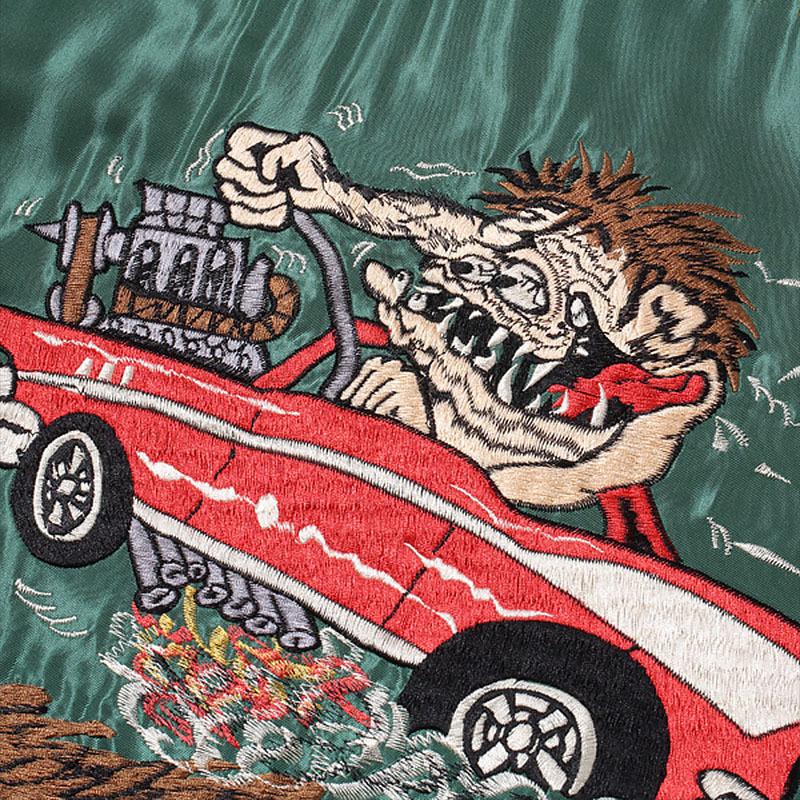 【テーラー東洋】美品スーベニアジャケット【スカジャン】 テーラー東洋 TAILOR東洋 2005年レギュラーモデル サテン中綿