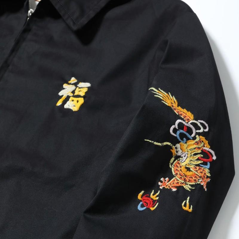 テーラー東洋 ベトジャン  TT15879 / Late 1960s Style Cotton Vietnam Jacket DRAGON ドラゴン 龍 刺繍の画像