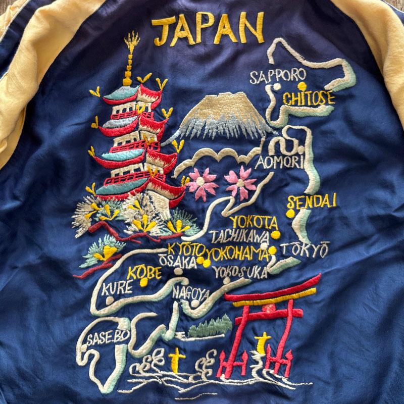 テーラー東洋 別珍スーベニアジャケット 初復刻 べっちん テーラー東洋スカジャン 別珍中綿無Velveteen (Two