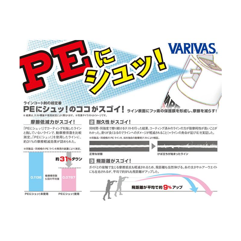 バリバス Peにシュッ 業務用 3ml Varivas Pe3 サムライクラフト ヤフーショップ 通販 Yahoo ショッピング