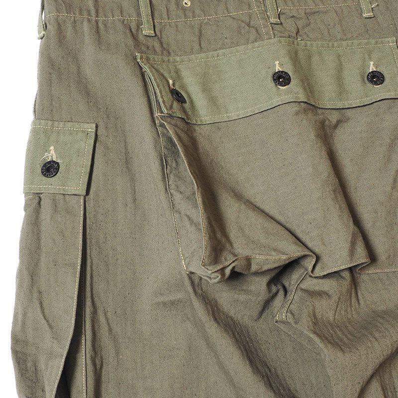 WAREHOUSE（ウエアハウス） Lot 1097 USMC HERRINGBONE MONKEY PANTS
