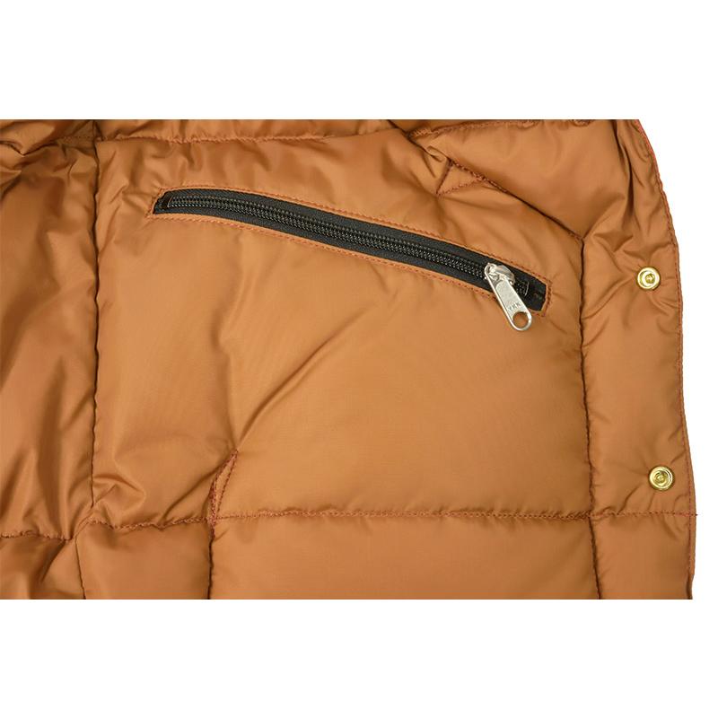 ウエアハウス Lot 2188 ROCKY MOUNTAIN × WAREHOUSE NYLON ダウンベスト ブリックの画像